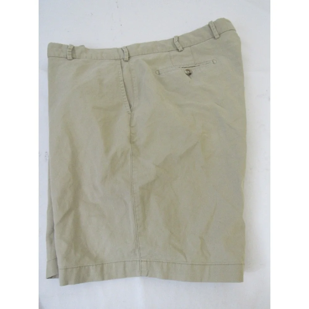 Peter Millar Khaki Tan Shorts Size 40 Cotton Blend